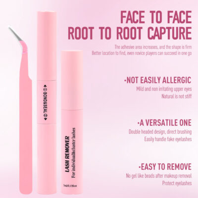 Double-ended glue false eyelash remover liquid cross-border trade Amazon tool set gentle quick-drying non-irritating