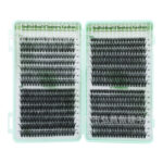 Cross-border bestseller 30D/40D/50D 640 clusters lash book large capacity false eyelashes D curl mixed pack from source factory