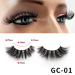 Overseas trade cross-border dense curly seven pairs pink blister box, fiber false eyelashes, wholesale European and American eyelashes long