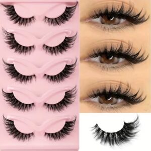 Cross-border best-selling large-capacity one-piece false eyelashes with black stem, thick, curly, fox-style false eyelashes, pair hair source factory