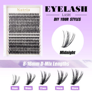 DIY lashes Eyelash Extension Kit, European and American cross-border eyelash false eyelashes, thick 30D/40D, large capacity 280