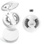 Pingdu Factory Three-Magnet Soft Magnetic False Eyelashes Little Devil Magnetic Eyelashes All-in-One Box Glue-Free Natural Thick
