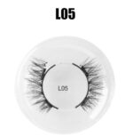 Magnetic No-Glue Three-Magnet False Eyelashes Reusable Natural Simulation Magnetic Eyelash Set Wholesale Cross-Border