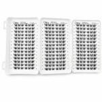 New Triple-Fold Large-Capacity Natural Look Lash Book, Glue-Free False Lashes, Single-Cluster Segmented Self-Adhesive Lazy Person False Lashes