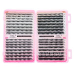 European and American cross-border best-selling false eyelash set 30D-100D large capacity mixed DIY eyelash book source factory