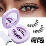 New cross-border fox-style magnetic eyelashes, natural born-feel soft magnetic lashes, integrated box, reusable