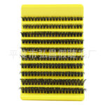 80D cluster lashes factory cross-border stable supply, European and American segmented eyelashes, single cluster lashes for outer corners