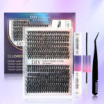 DIY Sectional False Lashes 12 Rows Large Capacity Set False Lashes 30D40D Combination Hot Melt Lash Set