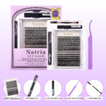 DIY lashes Eyelash Extension Kit, European and American cross-border eyelash false eyelashes, thick 30D/40D, large capacity 280