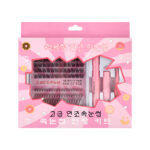 Cross-border false eyelash design and development, hot-selling false eyelash set cluster lashes, factory wholesale customization