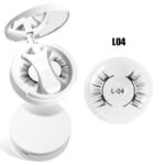 Pingdu Factory Three-Magnet Soft Magnetic False Eyelashes Little Devil Magnetic Eyelashes All-in-One Box Glue-Free Natural Thick