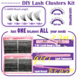 720pcs DIY Cluster Lashes OEMODM Custom Lash Wholesale Suppl