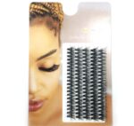 Cross-border hot-selling factory direct 5-row hot-melt cluster lashes 10P 20P 30P 40P eyelash extensions single cluster lashes for upper eyelid