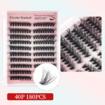 Cross-border DIY segmented 10-row lashes, fluffy natural thick 30--100Pcs series 3D false eyelash extension