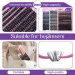 14Row DIY Cluster Lashes Private Label Custom False Eyelash