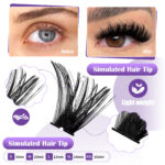 720pcs DIY Cluster Lashes OEMODM Custom Lash Wholesale Suppl