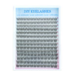 European and American cross-border bestseller, Amazon hot-selling triple fishtail false eyelash set, hot-melt cluster lashes from source factory