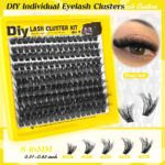 Private Label DIY Lash Cluster Kit Custom Individual Lashes