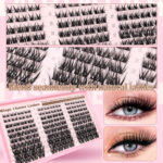 DIY lashes false eyelashes, Amazon bestseller in Europe and America, natural curl, thick and dense 40D false eyelashes