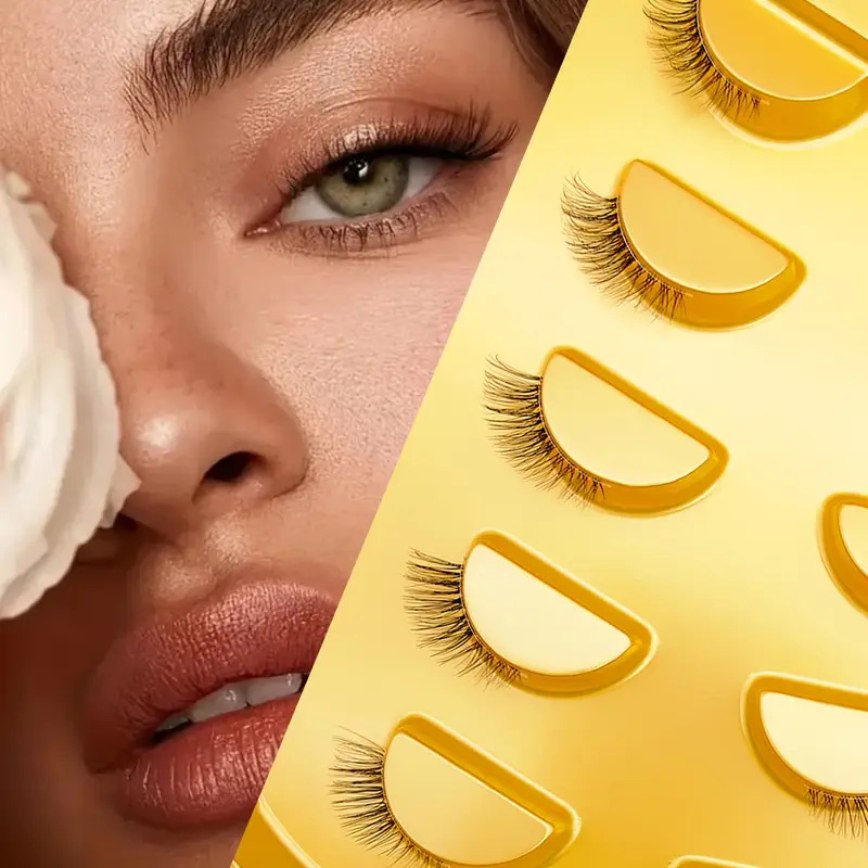 o1cn01uvpin61pvyb786a7i 2219025691847 0 cib.jpg Half-eye false eyelashes 3D cross-border false eyelashes cat eye natural thick eye tail lengthening one-piece false eyelashes transparent stem