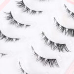 10 Rows Bulk Spiky False Lashes Pure Desire White Moonlight Lazy Three-Step Pure Wild Little Devil Mix