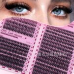 Cross-border bestseller 30D/40D/50D 640 clusters lash book 8-16mm false eyelashes D curl mixed pack from source factory