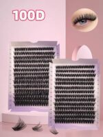 Pingdu factory segment cluster false eyelashes, European and American cross-border false eyelash book, DIY lashes, fake eyelashes wholesale