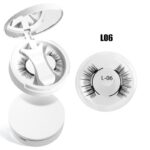 Pingdu Factory Three-Magnet Soft Magnetic False Eyelashes Little Devil Magnetic Eyelashes All-in-One Box Glue-Free Natural Thick
