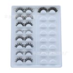 European and American cross-border Amazon best-selling false eyelashes, twenty pairs per pack, imitation mink, thick and curly, Russian curl, large capacity