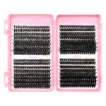 Wholesale segment false eyelashes book large capacity 6080D T50 set ресницы eyelashes cur