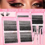 Wholesale segment false eyelashes book large capacity 6080D T50 set ресницы eyelashes cur