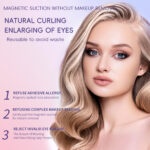 Amazon Best-Selling Eyelash All-in-One Box 3D Hard Stem European and American Thick Magnetic Eyelashes One-Piece Clip Set