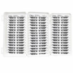 New Triple-Fold Large-Capacity Natural Look Lash Book, Glue-Free False Lashes, Single-Cluster Segmented Self-Adhesive Lazy Person False Lashes