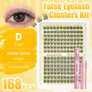 Cross-border best-selling false eyelashes mixed large capacity D-curled European and American thick autumn maple leaf self-adhesive eyelash glue set
