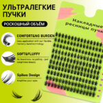 Russian viral eyelash clusters