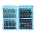20D/30D/40D/50D 640 clusters eyelash book false eyelashes D curl source factory grafted flower type lashes