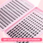 Cross-border best-selling false eyelash set 264 clusters lash book triple fishtail/autumn maple leaf single cluster false eyelashes lash book