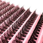Cross-border bestseller 30-100D cluster lashes, factory stable supply, European and American segmented curly