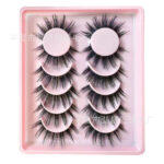 Cross-border bestseller, 6 pairs of false eyelashes, thick and fluffy, source factory