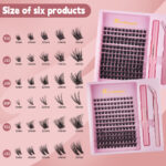 Amazon Hot Selling DIY Cross-border False Eyelashes Temu Shein Amazon European and American False Eyelashes Foreign Trade Wholesale