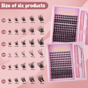 Amazon Hot Selling DIY Cross-border False Eyelashes Temu Shein Amazon European and American False Eyelashes Foreign Trade Wholesale