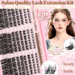 DIY lashes false eyelashes, Amazon bestseller in Europe and America, natural curl, thick and dense 40D false eyelashes
