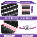 720pcs DIY Cluster Lashes OEMODM Custom Lash Wholesale Suppl
