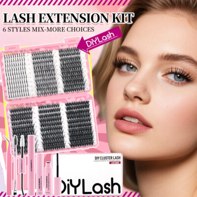 Spiky Lashes Eyelash Book Pointed Fairy 40D European and American Russian Hot Product DIY Segmented Cross-border False Eyelashes