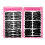 False eyelash set cross-border trade eyelash book D-curve Amazon segmented self-lash extension kit