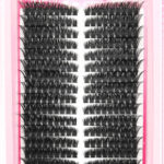 European and American hot-selling butterfly set, large capacity thick style 40D60D80D100D eyelash book tool set - Butterfly base card 80D oblique P false eyelashes
