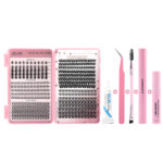 Cross-border European and American foreign trade false eyelash set, large capacity eyelash book mixed style, quality lashes - A10 Eyelash Book 5-Piece Set