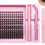 Amazon Hot Selling DIY Segmented D-Curl False Lashes Thick and Curly Self-Lash Extension Kit Cross-Border In Stock Long and Slim - MBA063-01