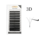 0.07yy eyelash yy eyelash extensions false eyelashes natural eyelash planting y-type clover eyelash set - 0.07 3D three-leaf clover (D curl)