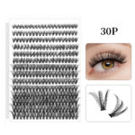 Customized export cross-border best-selling style false eyelash set 30D40D kit Diy cluster s lashe - DIY30P